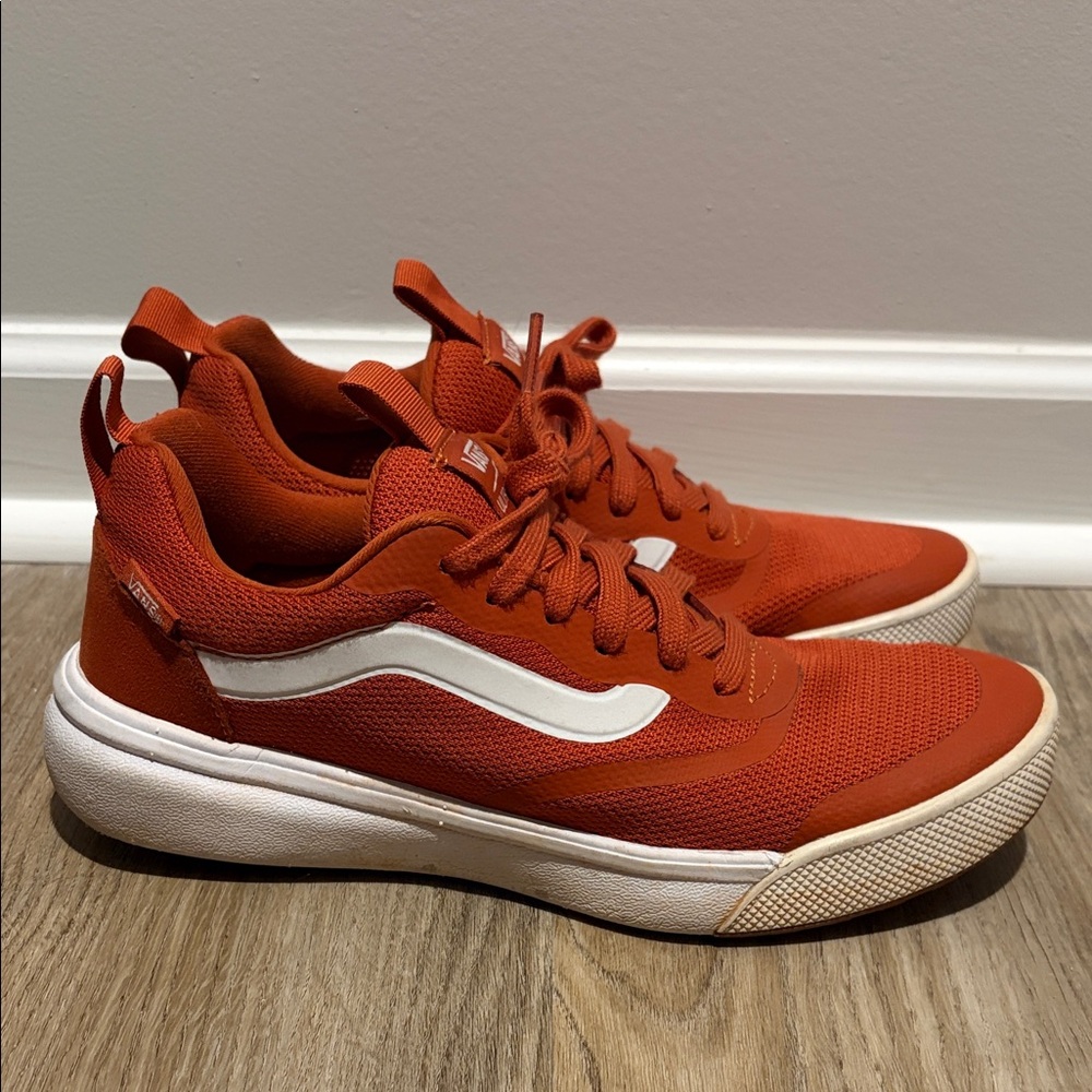 Vans Women’s Ultrarange Orange Sneakers